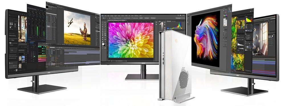 Komputer MSI Creator P50 - wbudowane złącza USB 3.0 2.0 HDMI Display port 