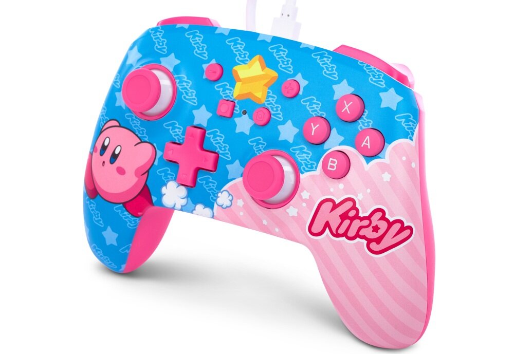 Kontroler POWERA Enhanced  jakość wykoannie sterowanie precyzja konfiguracja gniazdo łączność przewodowa motyw grafika 