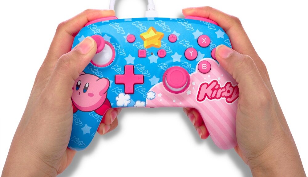 Kontroler POWERA Enhanced  jakość wykoannie sterowanie precyzja konfiguracja gniazdo łączność przewodowa motyw grafika 