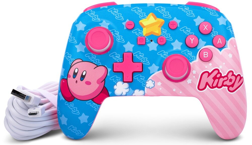 Kontroler POWERA Enhanced  jakość wykoannie sterowanie precyzja konfiguracja gniazdo łączność przewodowa motyw grafika 