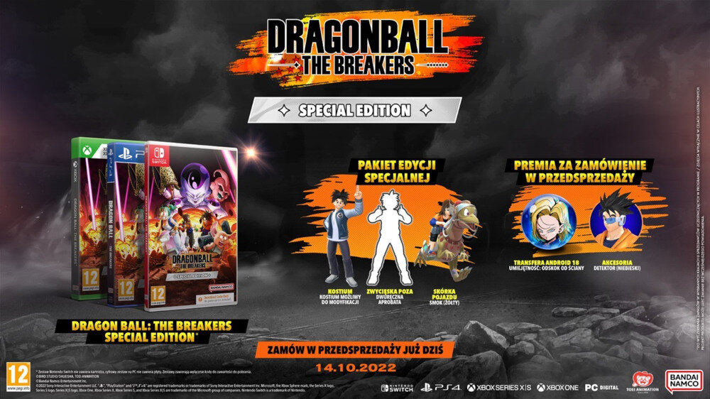 Dragon Ball: The Breakers Edycja Specjalna GRA