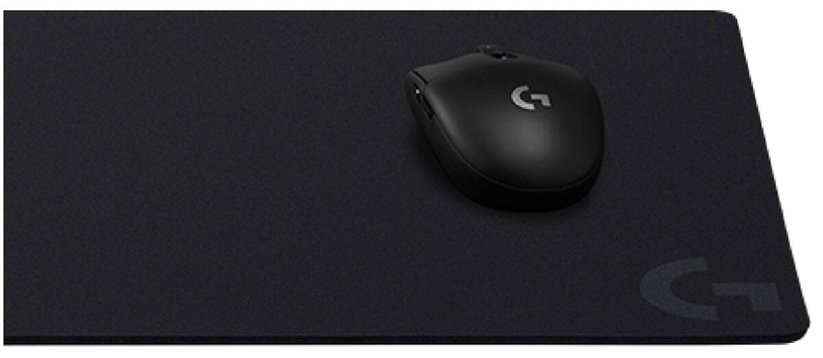 Podkładka LOGITECH G840 materiał tekstura obszar biurko zwijanie jakość komfort dopasowanie stabilność gry gaming wodoodporna miękka antypoślizgowa guma