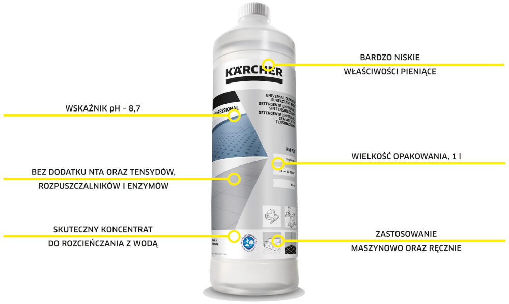 Płyn do mycia podłóg KARCHER RM 770 6.295-489.0