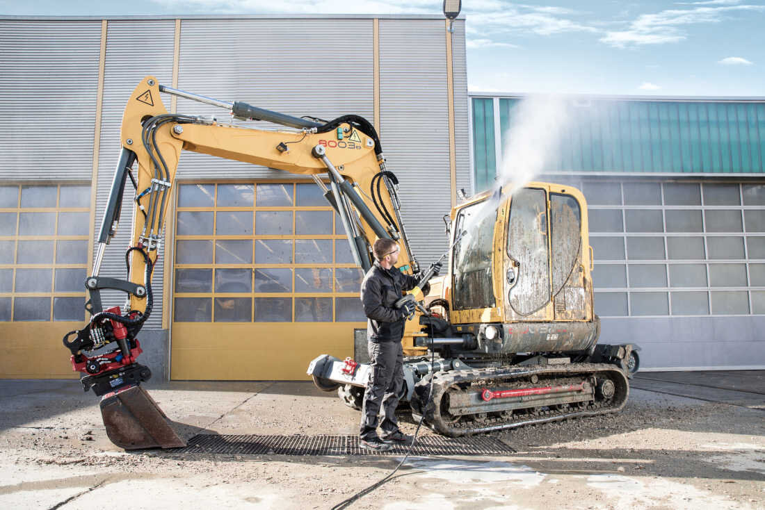 Myjka cisnieniowa KARCHER HD 6/15 M Plus 1.150-932.0 ciśnienie tłoczenie temperatura waga koła