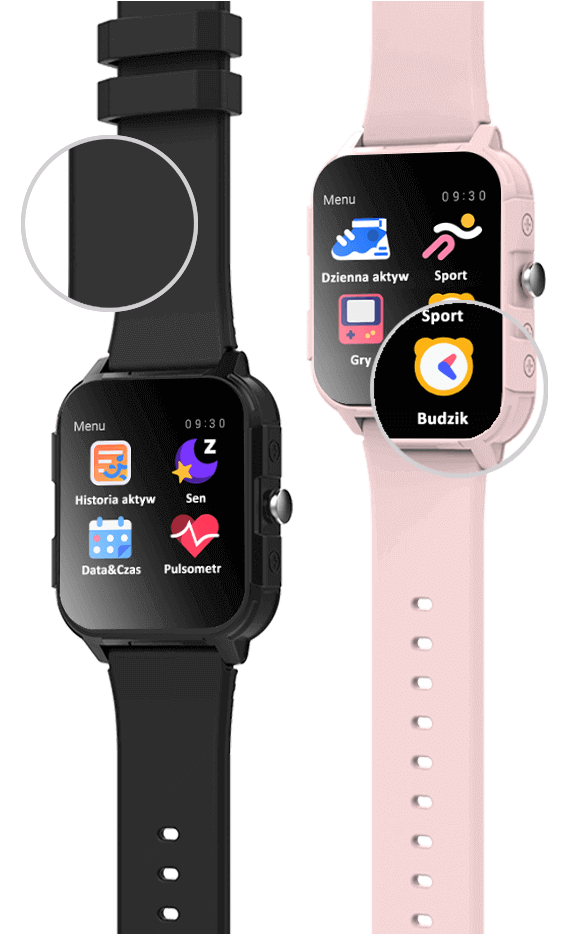 Nowoczesny smartwatch młodzieżowy