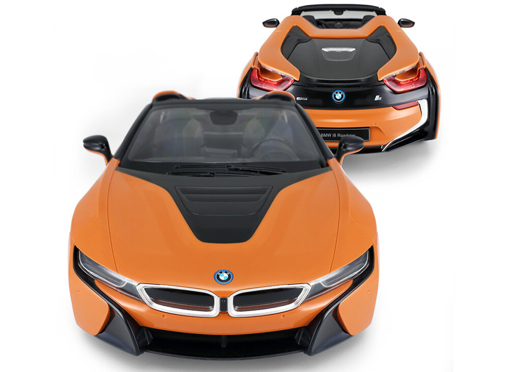 Samochód zdalnie sterowany RASTAR BMW I8 Roadster GRA1005 jazda terenowa skala 1:14 wyjatkowa jakosc wykonania dla dzieci powyzej 6 roku zycia