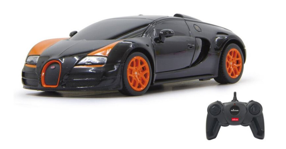 Samochód zdalnie sterowany RASTAR Bugatti Veyron Grand Sport Vitesse GRA5003 jazda samochód światła jakość wykonanie