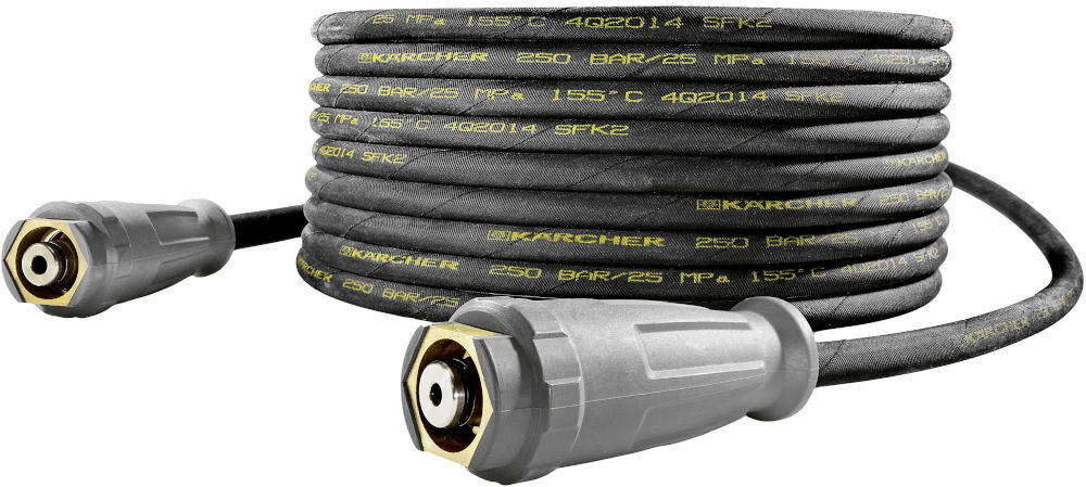 Wąż wysokociśnieniowy KARCHER Professional 6.110-034.0 wygodne połączenie czarny wąż dwa złącza