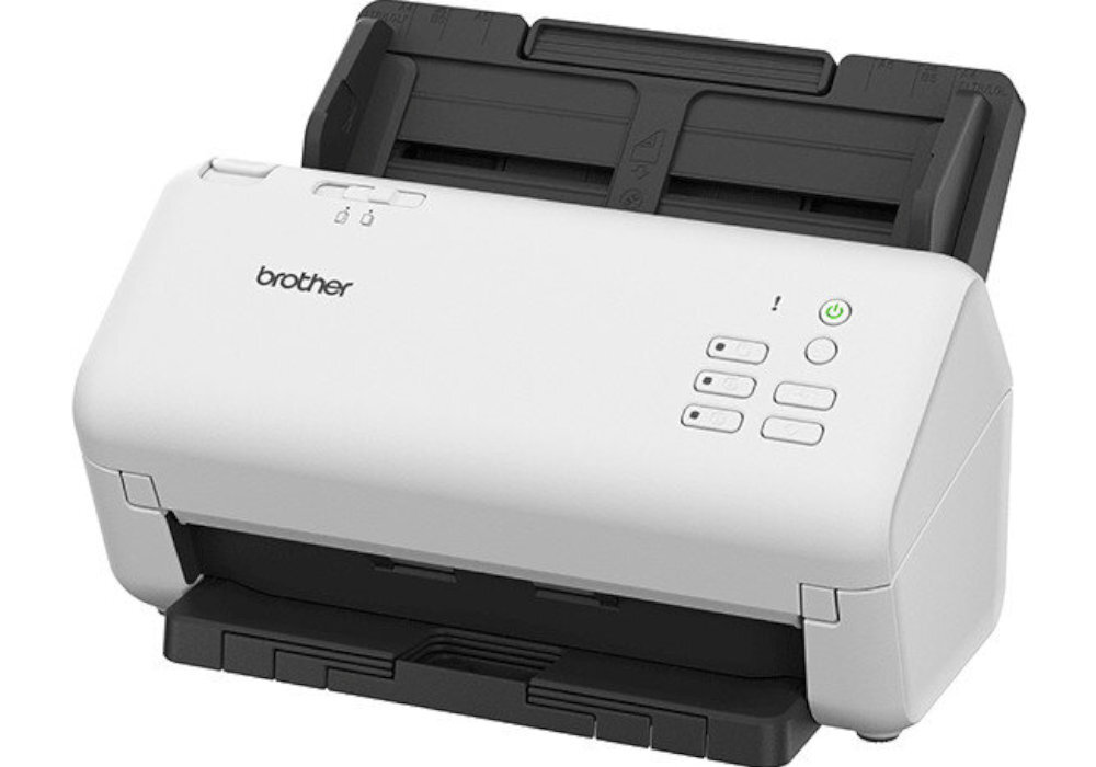 Skaner BROTHER ADS-4300N pomoc wytrzymałość efektywność digitalizacja prędkość produktywność