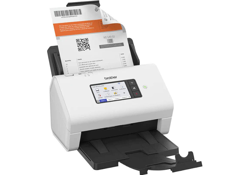 Skaner BROTHER ADS-4900W pomoc wytrzymałość efektywność digitalizacja prędkość produktywność