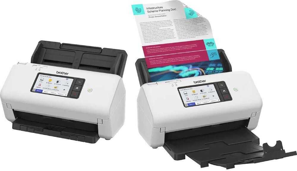 Skaner BROTHER ADS-4700W WiFi wydajność prędkość funkcje jakość parametry