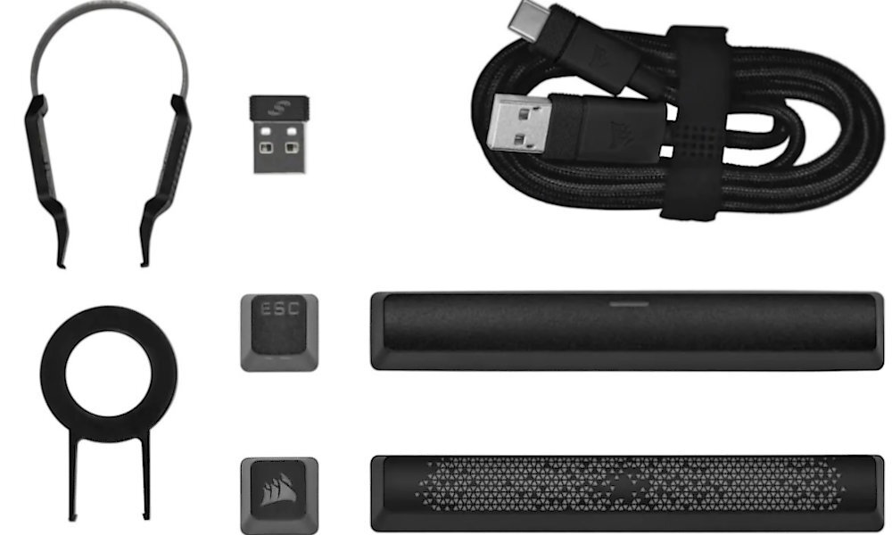 Klawiatura CORSAIR K70 Pro Mini Wyposażenie