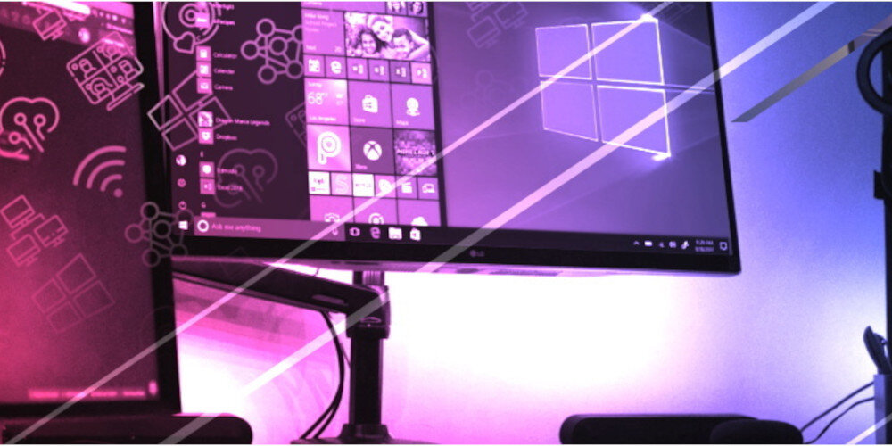 Komputer NTT Game zainstalowany system windows