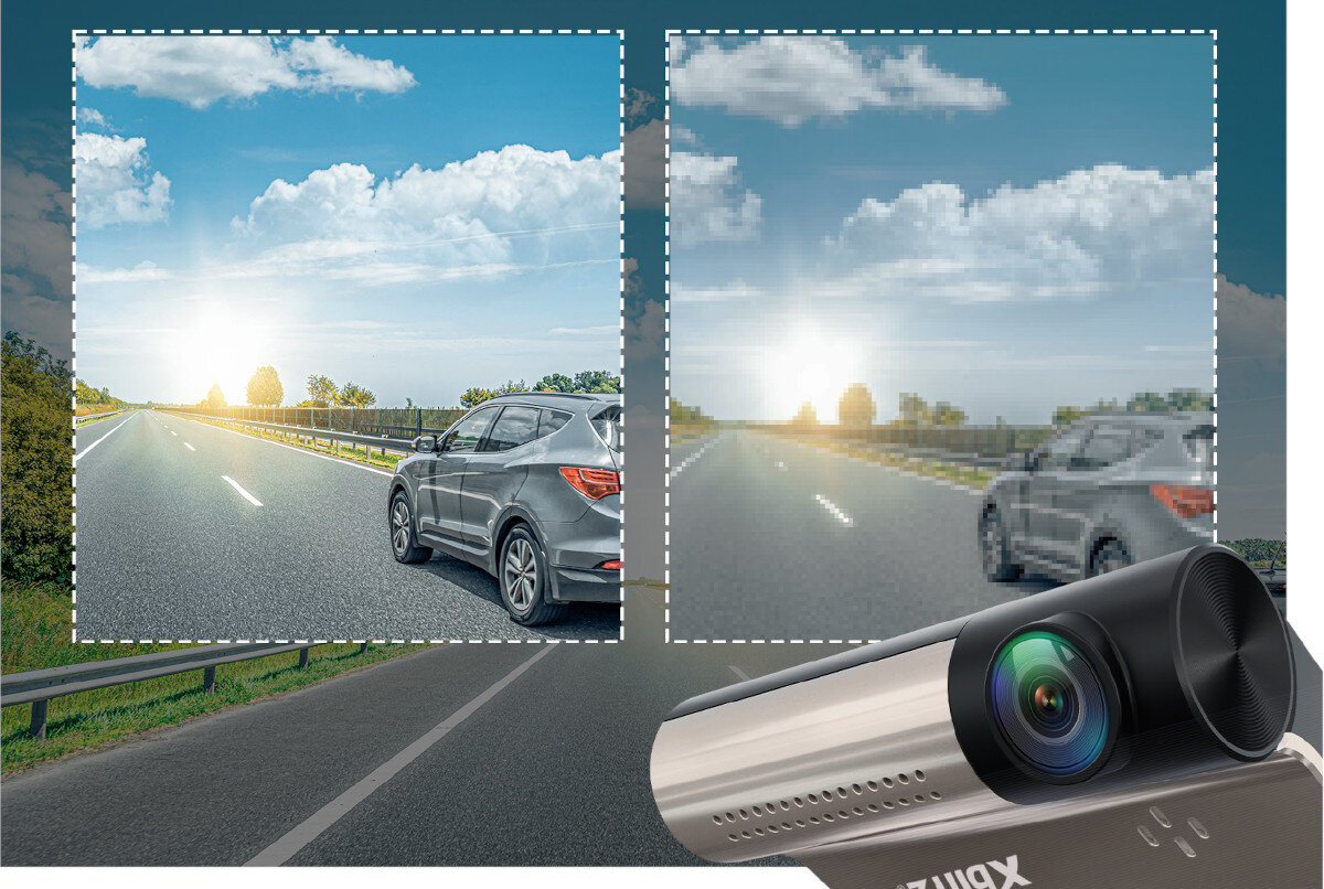 Wideorejestrator XBLITZ X6 wysoka rozdzielczosc nagrywanego obrazu