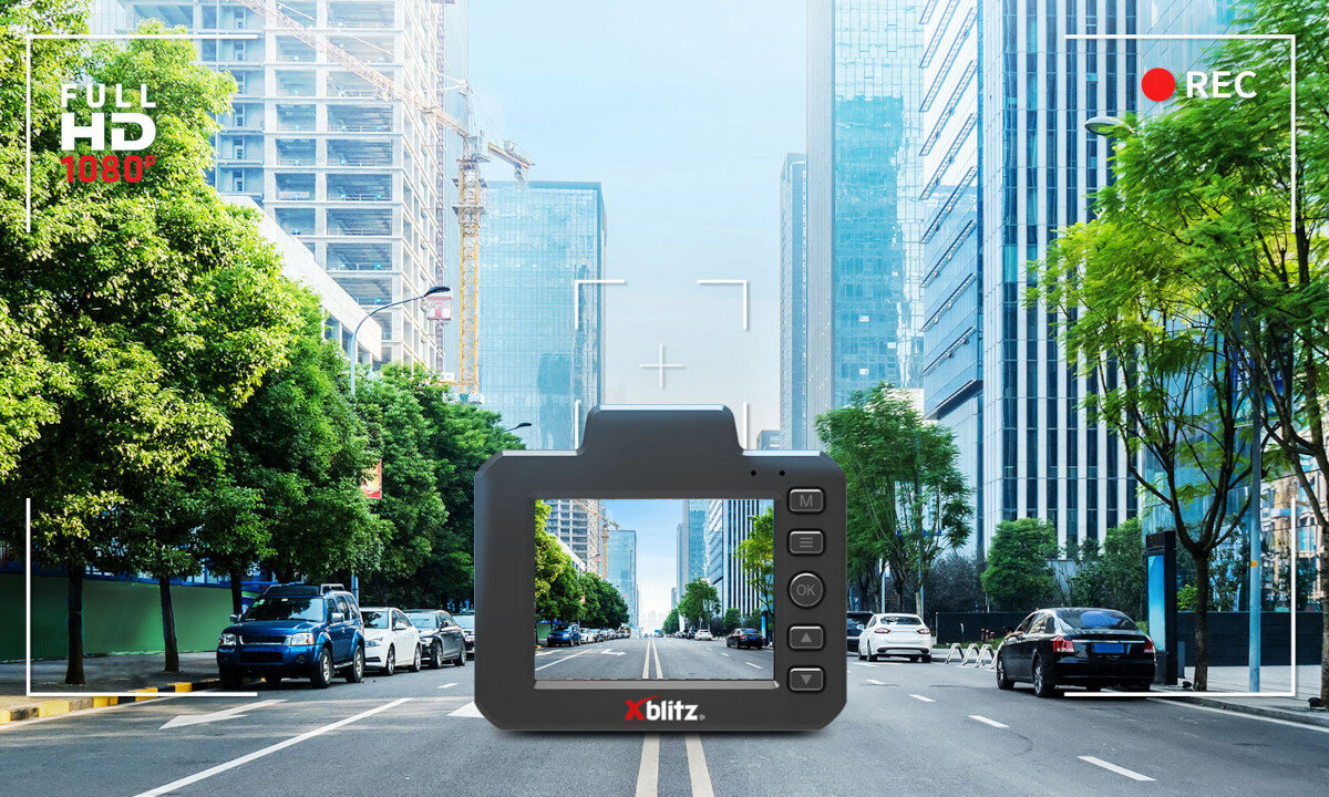 Wideorejestrator XBLITZ X7 GPS nagrywanie obrazu w wysokiej rozdzielczosci