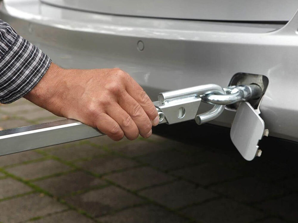 Drążek holowniczy CARTREND 1.8 m DMC waga ocynk stal 3 części długość