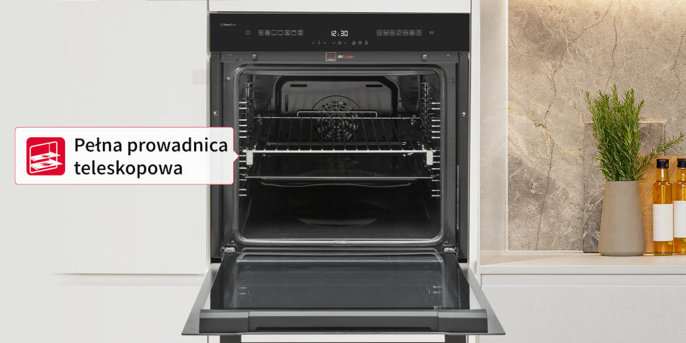 SHARP KA-74L64BNH-PL prowadnica teleskopowa piekarnik gorący ruszt wysuwanie wyjmowanie bezpiecznie
