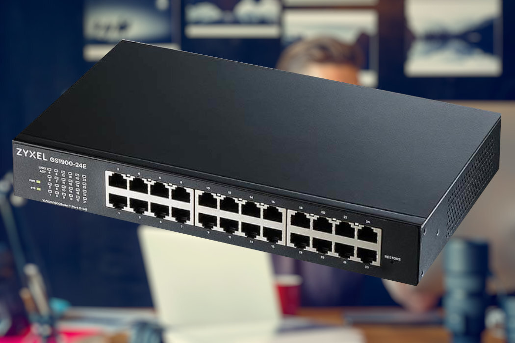 Switch ZYXEL GS1915-24E praca szybkość eleastyczność pomoc wyposażenie