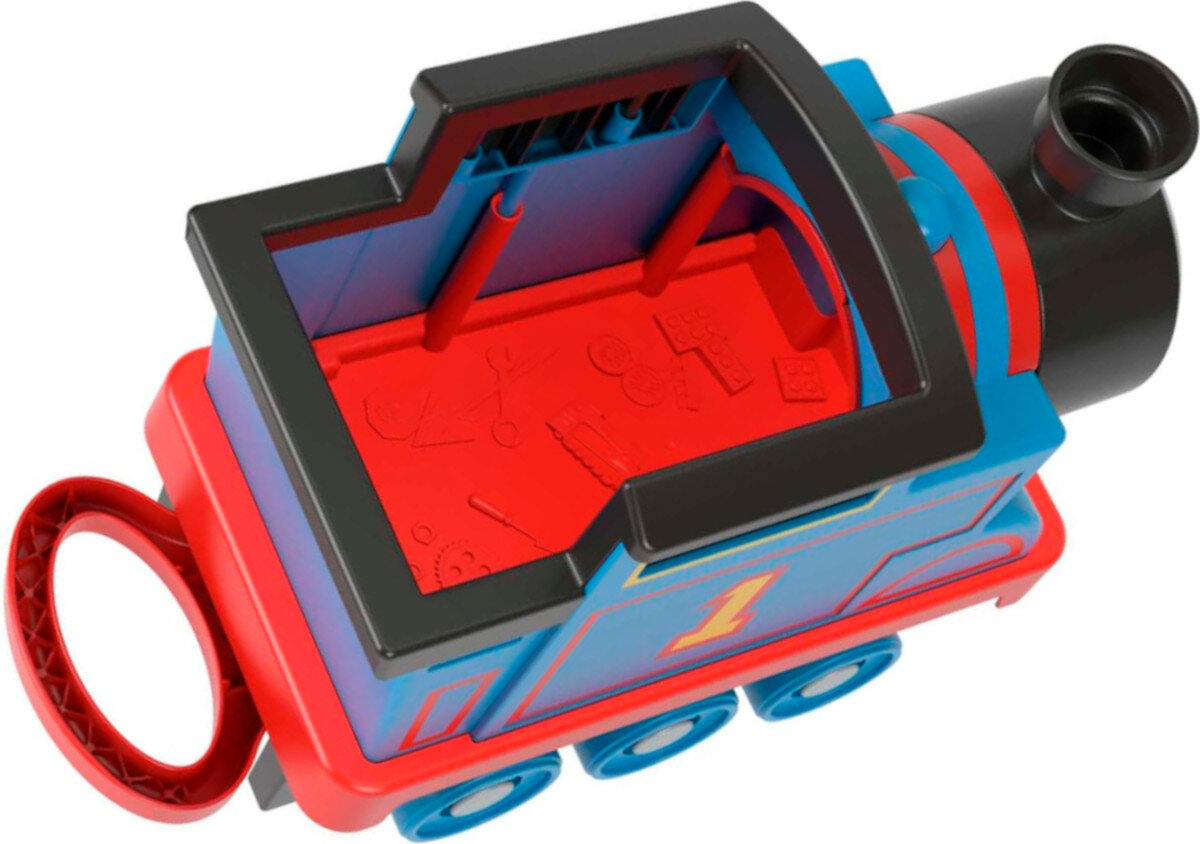 Zabawka FISHER PRICE Tomek i Przyjaciele Duży Tomek do ciągnięcia HHN32 kreskowka skladany uchwyt