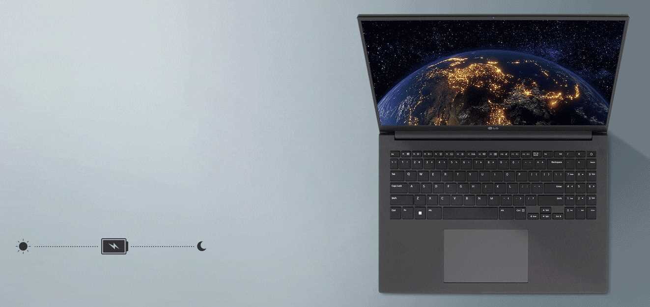 Laptop LG Gram 2022 16U70Q - 72 Wh