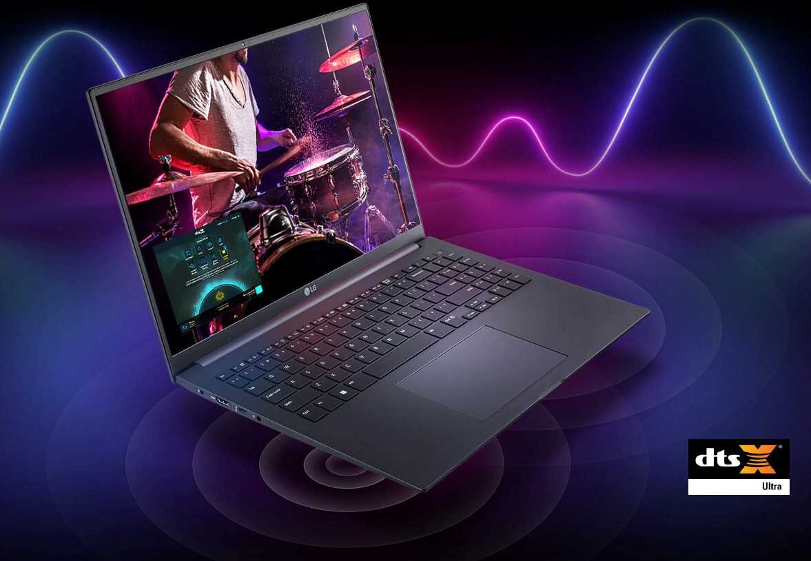 Laptop LG Gram 2022 16U70Q - DTS:X Ultra