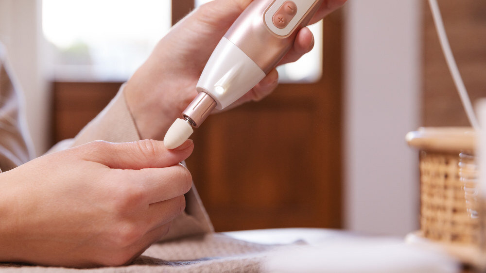 Frezarka do paznokci CECOTEC Pinkcare 7500 tryby praca wybór