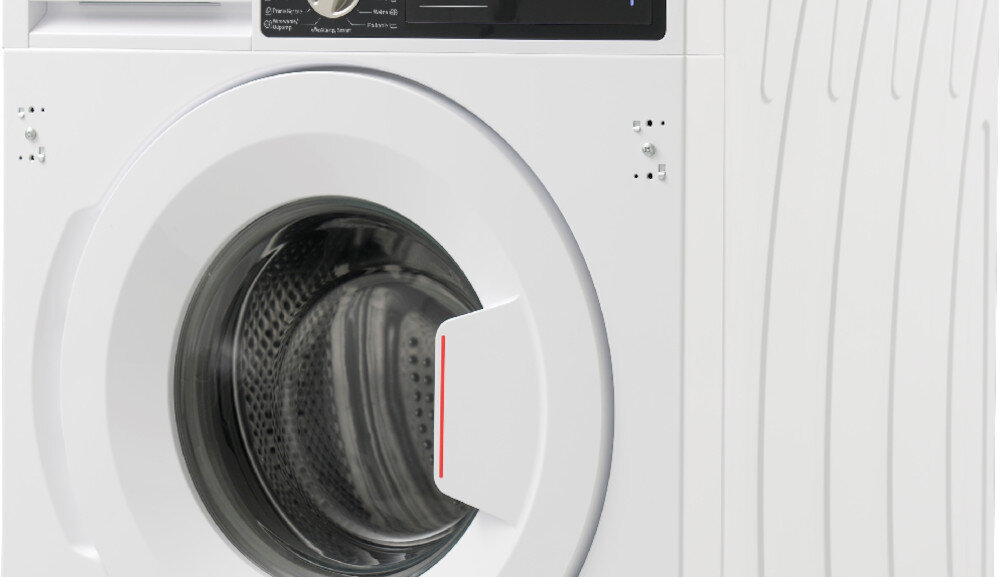 SHARP ES-NIB814BWB-PL konstrukcja obudowa niższy poziom wibracji i szumów