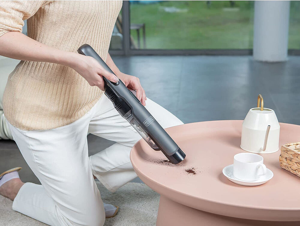Odkurzacz reczny BLACK&DECKER DVC320B21-QW Szary mozliwosci odkurzanie przeznaczenie niewielki rozmiar