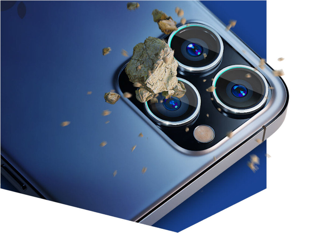 Szklo hartowane 3MK Lens Protection Pro do Apple iPhone ochrona bez ingerencji w wyglad