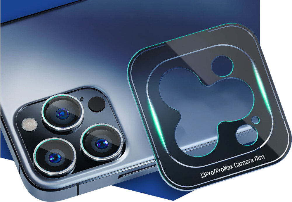 Szklo hartowane 3MK Lens Protection Pro do Apple iPhone specjalna ramka montazowa