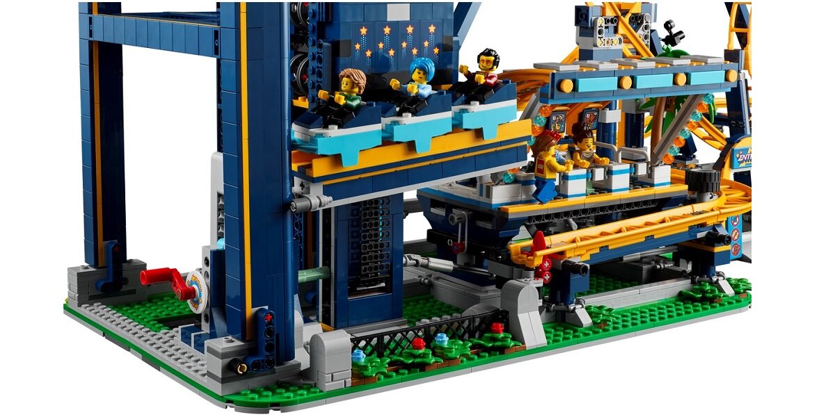 LEGO Icons Kolejka górska z pętlami 10303 Kreatywne spędzanie czasu