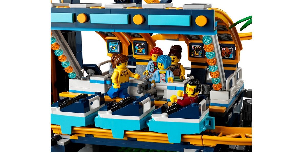 LEGO Icons Kolejka górska z pętlami 10303 Gwarancja jakości