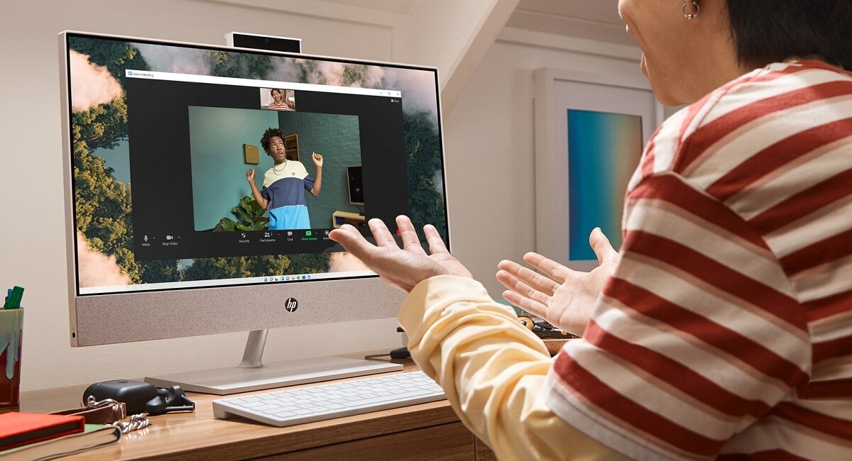 Komputer HP Pavilion 27 Kamera HP TrueVision 5 MP 