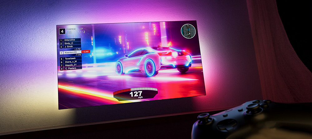 Телевизор PHILIPS PUS8057 - игра