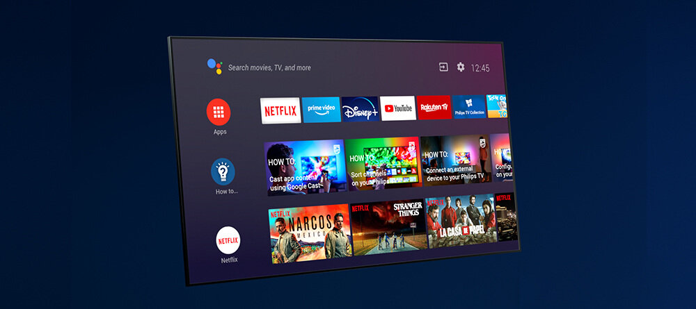 Телевизор PHILIPS PUS8057 - андроид тв