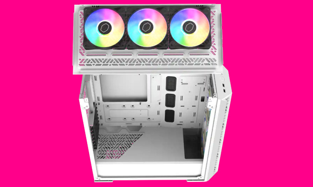 Obudowa COOLER MASTER MasterBox 520 Mesh Biały panel górny