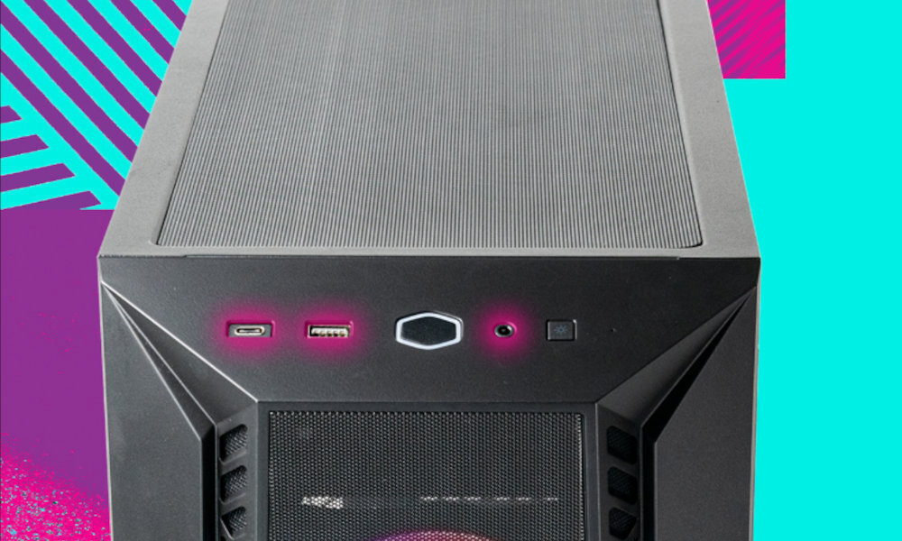 Obudowa COOLER MASTER MasterBox 520 Mesh Biały łączność USB JACK