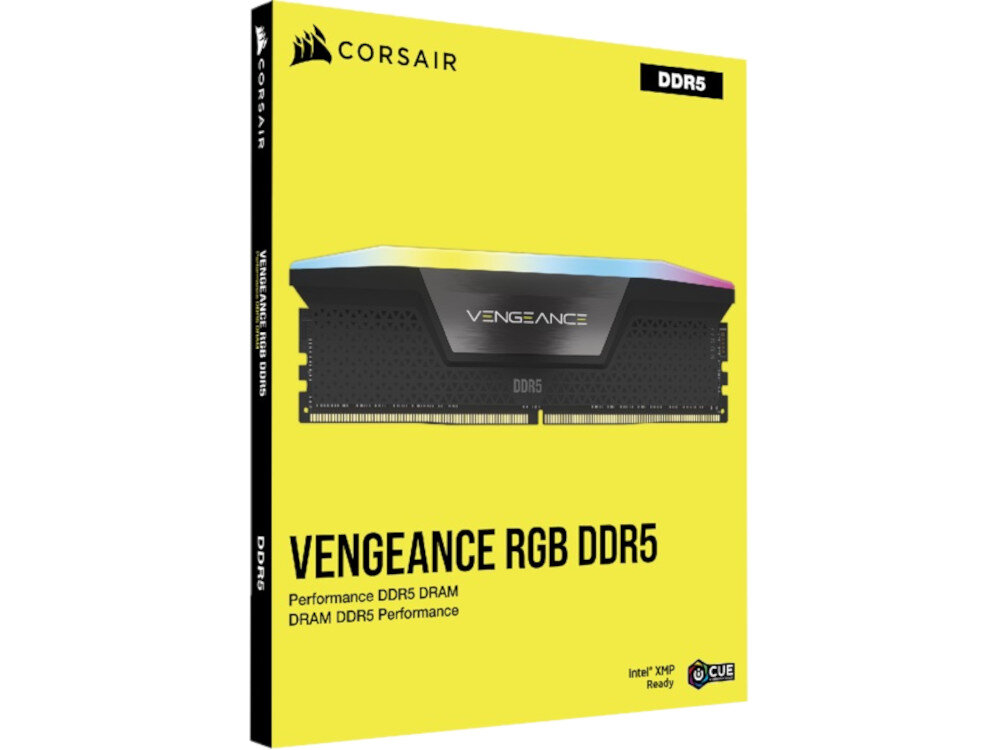 Pamięć RAM CORSAIR Vengeance RGB 32GB 6000MHz opakowanie