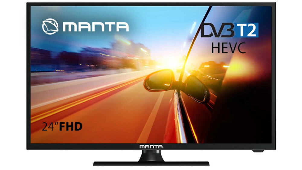 Telewizor MANTA 24LFN122D - design