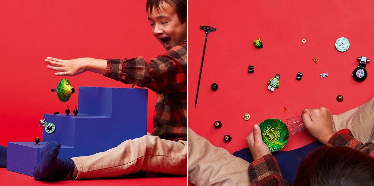 LEGO Ninjago Szkolenie wojownika Spinjitzu Lloyda 70689 Zabawa napędzana wyobraźnią 