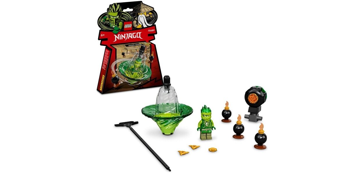 LEGO Ninjago Szkolenie wojownika Spinjitzu Lloyda 70689 Od lat dla Was