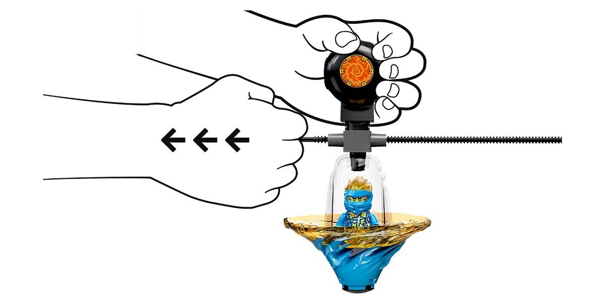 LEGO Ninjago Szkolenie wojownika Spinjitzu Jaya 70690 Pomoc w rozwoju życiowych umiejętności