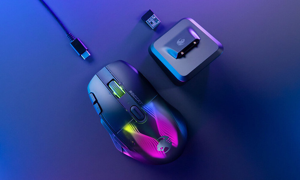 Mysz ROCCAT Kone XP Air z dedykowaną stacją dokującą