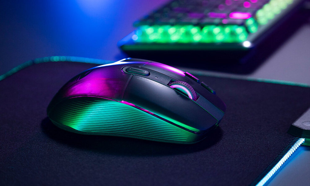 Mysz ROCCAT Kone XP Air dopracowane oświetlenie RGB, światło AIMO, PhantomFlex™