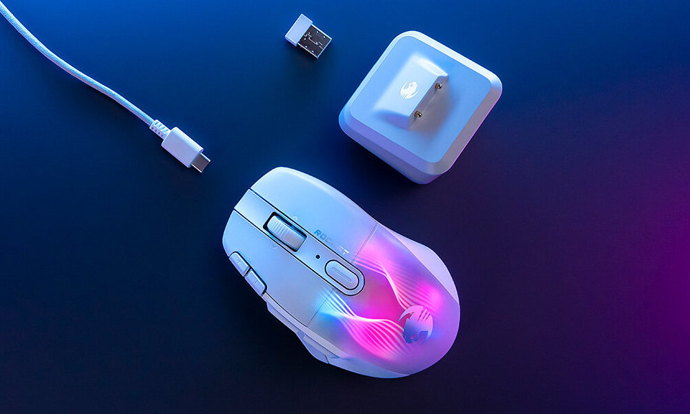 Mysz ROCCAT Kone XP Air z dedykowaną stacją dokującą