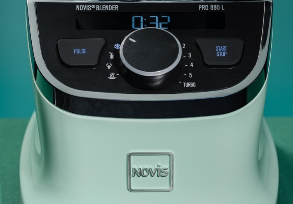 Blender kielichowy NOVIS Pro 880L Mietowy 6 poziomow predkosci kruszenie lodu tryb turbo
