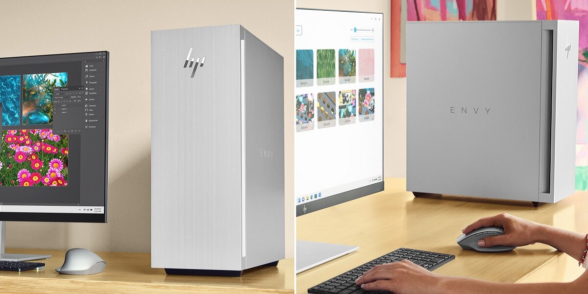 Komputer HP Envy Siła tworzenia bez ograniczeń Większa moc i modernizacja