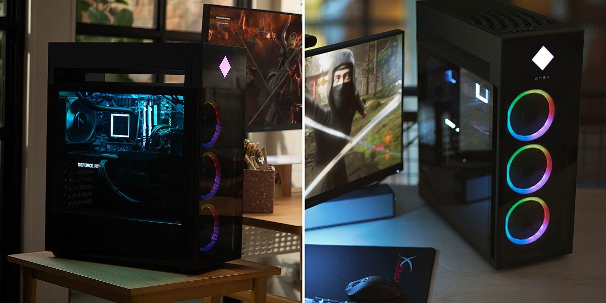 Komputer HP Omen 45L Zoptymalizowany pod rozbudowę