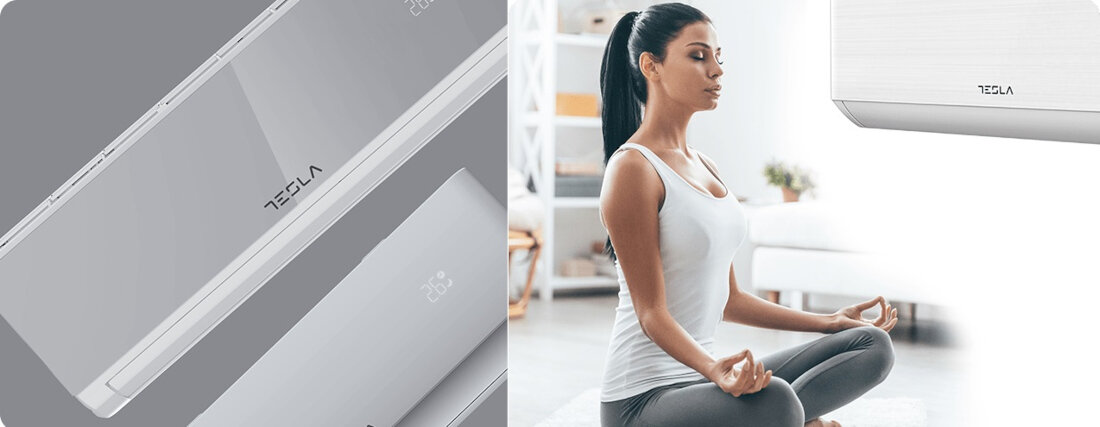 Klimatyzator Split, Pompa ciepła powietrze - powietrze TESLA AC - TT34EX82SM-1232IAW Select Style