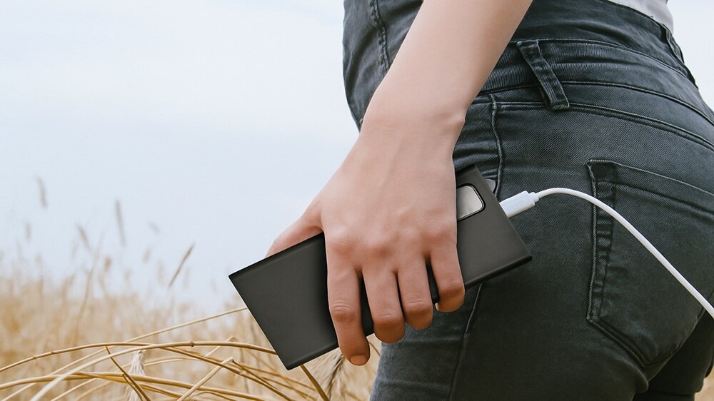 Powerbank EXTRALINK EPB-068 20000mAh Czarny trzy porty wyjściowe, ładowanie kilku urządzen jednocześnie, duża moc ładowania, szybkie ładowanie